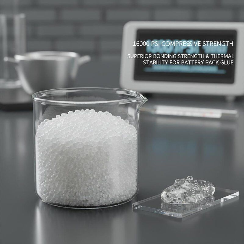 16000 Psi Compressive Strength Glass Microbubbles with Superior Bonding Strength and Thermal Stability for Battery Pack Glue